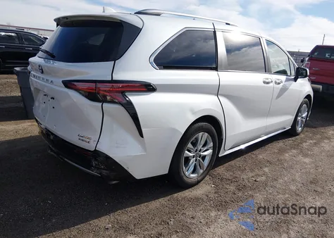 2022 Toyota Sienna Limited z USA, uszkodzony, nr VIN 5TDZSKFC4NS063928